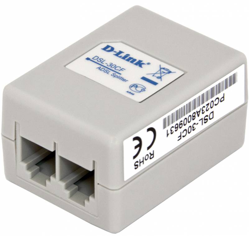 Сплиттер D-Link DSL-30CF/RS ADSL Annex A