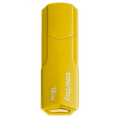 Карта памяти 16Гб Smartbuy Clue Yellow