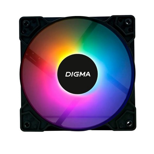Вентилятор 120mm Digma DFAN-FRGB1 LED