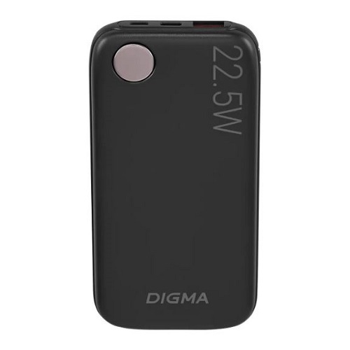 Мобильный аккумулятор Digma DGPF10B 10000mAh QC3.0/PD3.0 