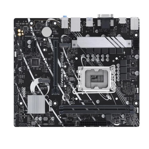LGA 1700Материнская плата Asus PRIME B760M-K 2xDDR5 RAID+VGA+HDMI