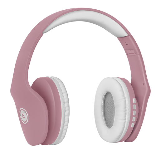 Bluetooth-гарнитура Defender FreeMotion B525 розовый-белый