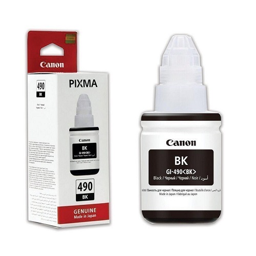 Чернила для принтера Canon GI-490Bk Black для Pixma G1400/2400/3400