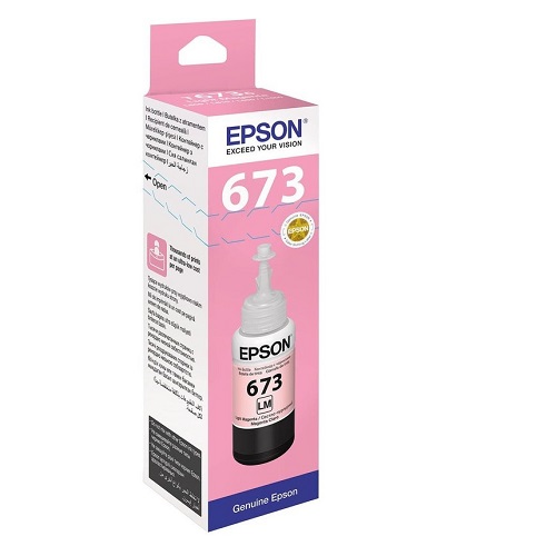 Чернила Epson 673 Light Magenta для L1800/800 (C13T673698)
