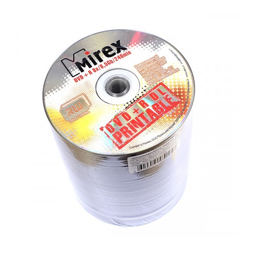 Диск DVD+R Mirex 8,5GB 