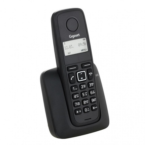 Радио-телефон Gigaset A116 черный