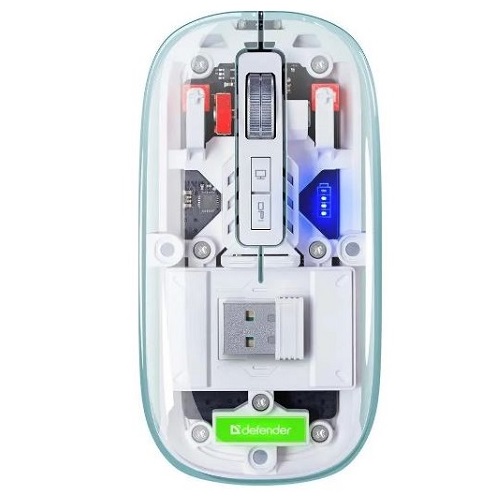 Беспроводная мышь Defender Ixes MM-999 silent, 2400dpi USB/Bluetooth