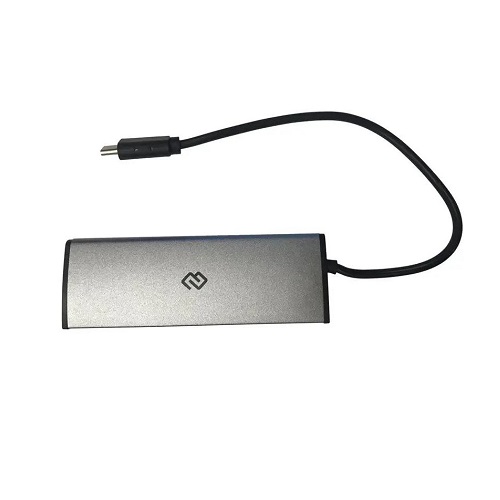 Разветвитель USB-C Digma HUB-4U2.0-UC-DS 