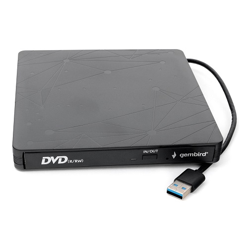 Дисковод DVD+/-RW Gembird DVD-USB-03 