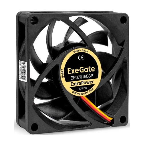 Вентилятор 70mm ExeGate ExtraPower EP07015B3P 15мм