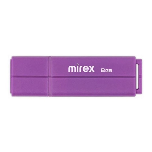 Карта памяти 8Gb Mirex Line Фиолетовый