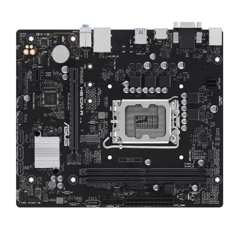 LGA 1700 Материнская плата Asus PRIME H610M-R-SI 2xDDR5 mATX GbLAN+VGA+HDMI+DP