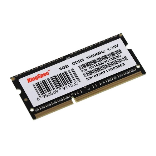 ОЗУ SODIMM DDR3L 8Gb 1600MHz Kingspec KS1600D3N13508G 1.35В 