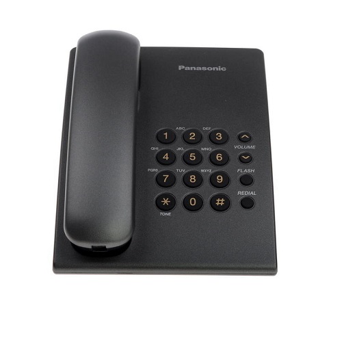 Телефон Panasonic KX-TS2350RUT (темно-серый металлик)