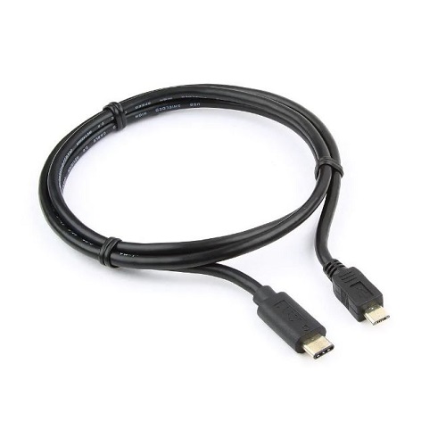 Кабель microUSB/TypeC Cablexpert CCP-USB2-mBMCM-1M 1м
