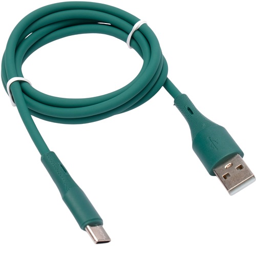Кабель USB Type-C Cablexpert 1м  QC3.0 зеленый