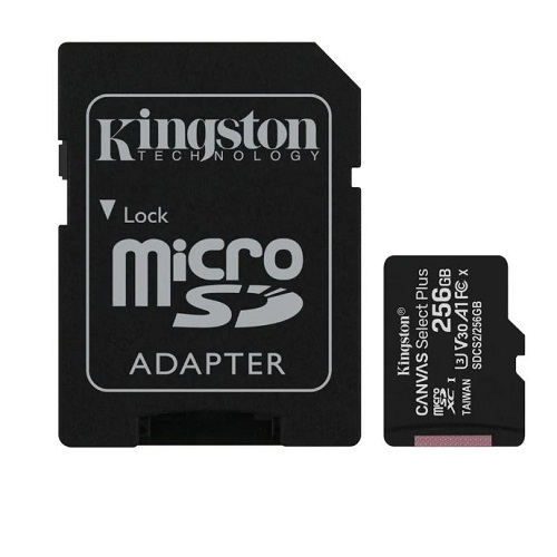 Карта памяти microSDHC 256GB Kingston (SDCS2/256GB)
