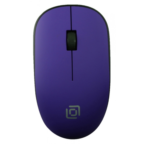 Беспроводная мышь Oklick 515MW черный/пурпурный 