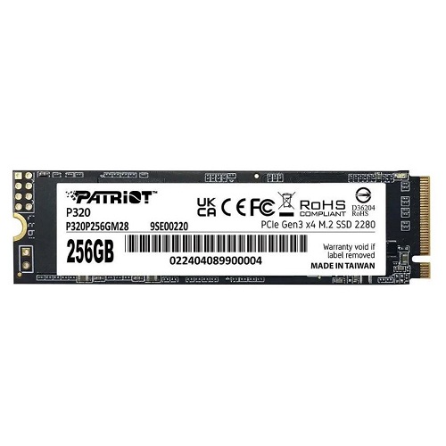 Накопитель SSD PCI-E x4 256Gb Patriot P320P256GM28 