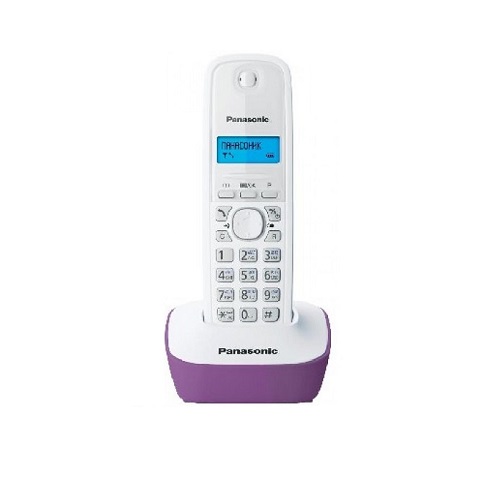 Радио-телефон Panasonic KX-TG1611RUF (фиолетовый)
