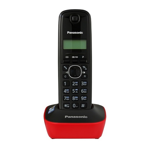 Радио-телефон Panasonic KX-TG1611RUR (красный)
