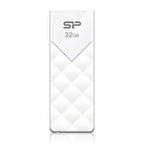 Карта памяти 32Гб Silicon Power Blaze B03 USB3.1 белый