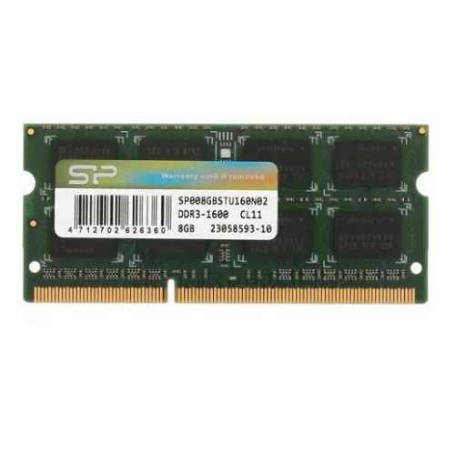 ОЗУ SODIMM DDR3 8Gb 1600MHz Silicon Power SP008GBSTU160N02