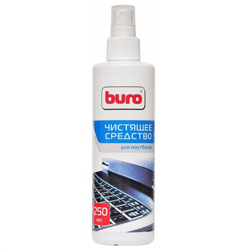 Спрей BURO для чистки ноутбуков, 250 мл 