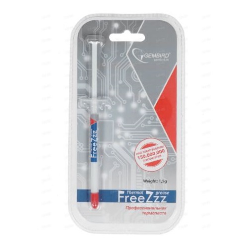 Термопаста Gembird FreeZzz GF-01-1.5 1,5гр, пакет