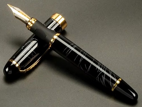 Перьевая ручка Jinhao X450, метал. корпус, Иридиевое перо M