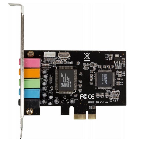 Звуковая карта PCI-E 8738 (C-Media CMI8738 (LX/SX) 5.1 bulk
