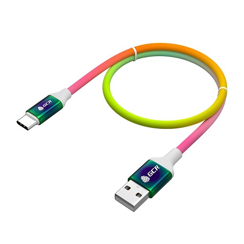 Кабель USB Type-C GCR GCR-53075 1.2m  быстрая зарядка