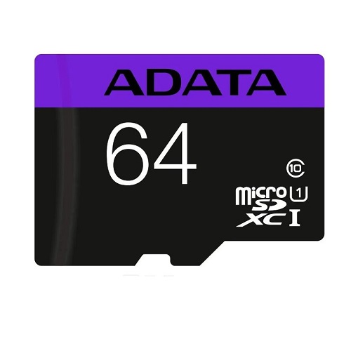 Карта памяти microSDXC 64GB Class 10  A-DATA