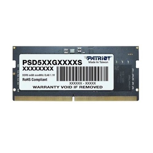 ОЗУ SODIMM DDR5 8GB Patriot 5600MHz 